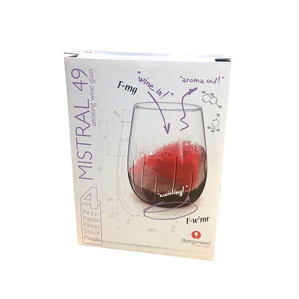 Чаша Mistral 490ml - вино - Borgonovo